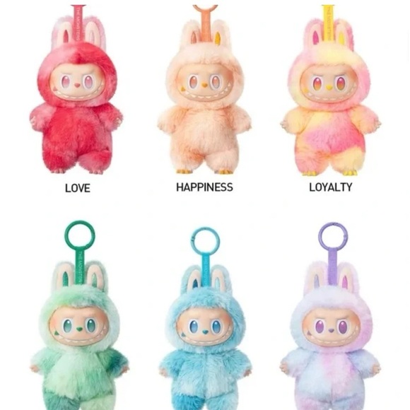 Popmart: Big into Energy Labubu Plush Keychain - Loyalty - Picture 3 of 8